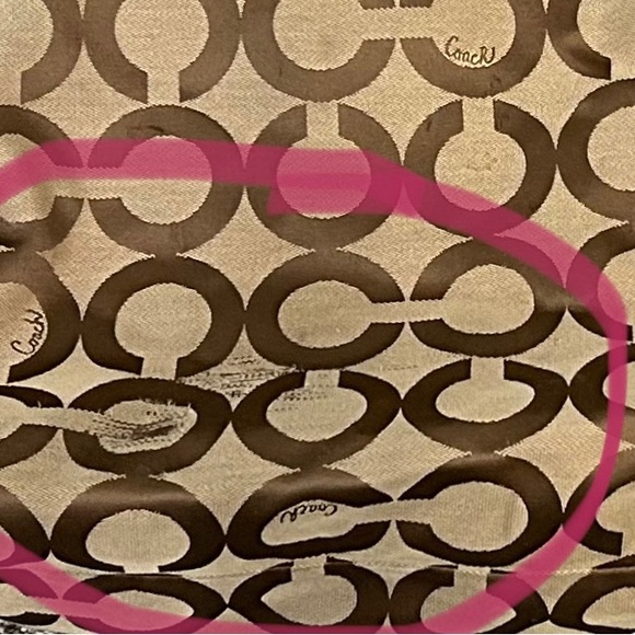 Coach Poppy Op Art Handbag - Picture 7 of 13